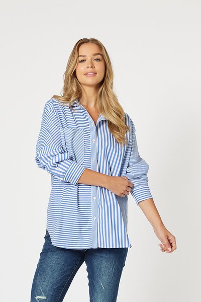 Threadz Hampton Stripe Shirt-new-Preen