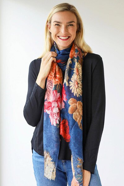 Archer House Botanical Scarf-shop-by-label-Preen