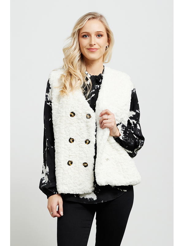 Et Alia Vintage Fur Vest