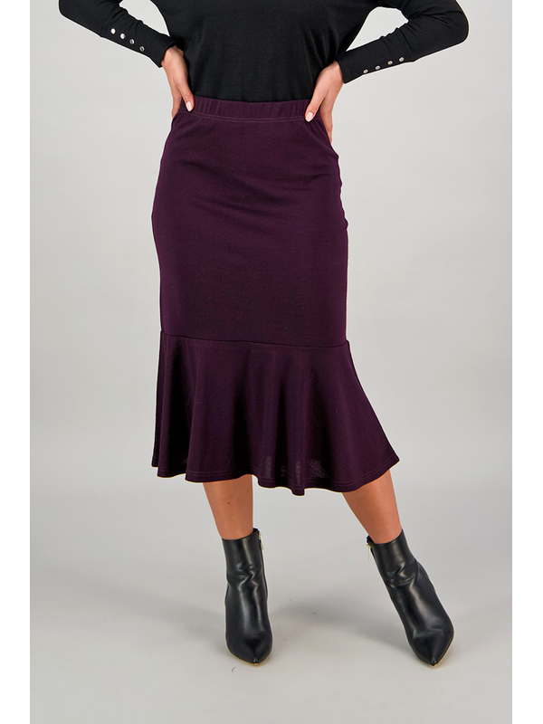 Vassalli Merino Pull On Skirt