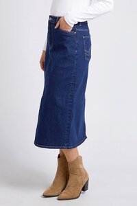 Elm Eloise Denim Midi Skirt