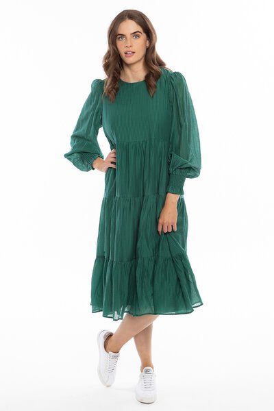 Seeking Lola Emerald Complete Midi Dress-new-Preen