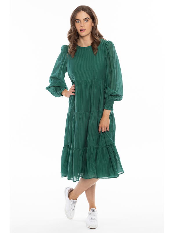 Seeking Lola Emerald Complete Midi Dress