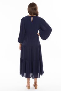 Seeking Lola Pleat Complete Dress