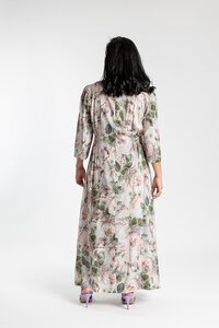 Jellicoe Pleated Venice Rose Dress