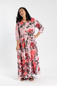 Jellicoe Borderline Rose Dress