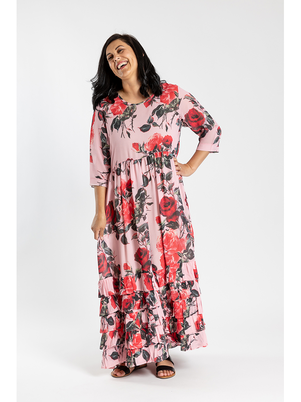 Jellicoe Borderline Rose Dress