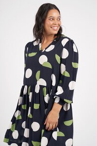 Elm Stormy Spot Dress