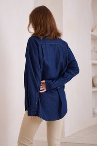 Iris Maxi Denim Shirt