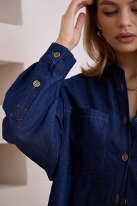 Iris Maxi Denim Shirt