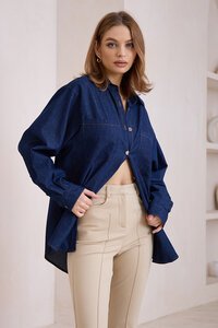 Iris Maxi Denim Shirt