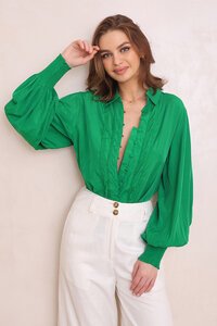 Iris Maxi Long Sleeve Shirt