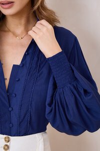 Iris Maxi Long Sleeve Shirt