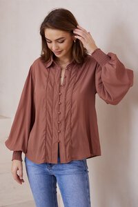 Iris Maxi Long Sleeve Shirt