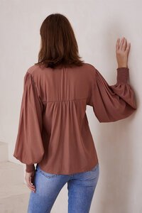 Iris Maxi Long Sleeve Shirt