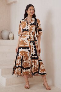 Iris Maxi Midi Dress