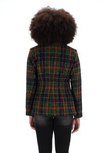 Charlo Simone Check Blazer