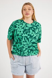 Elm Stencil Floral Tee