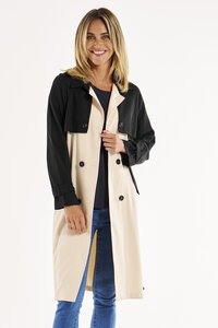 Betty Basics Splice Trench Coat