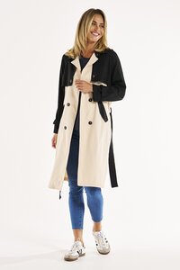 Betty Basics Splice Trench Coat