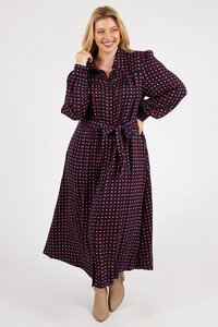 Elm Jessie Geo Shirt Dress