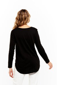 Betty Basics Megan Long Sleeve Top