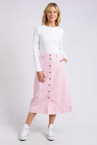 Elm Florence Button Through Skirt