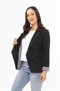 Seeking Lola Check Georgie Blazer