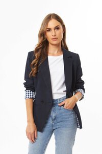 Seeking Lola Check Georgie Blazer