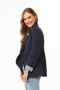 Seeking Lola Check Georgie Blazer