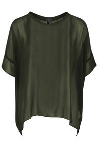 Storm Relaxed Sheer Short Sleeve Top