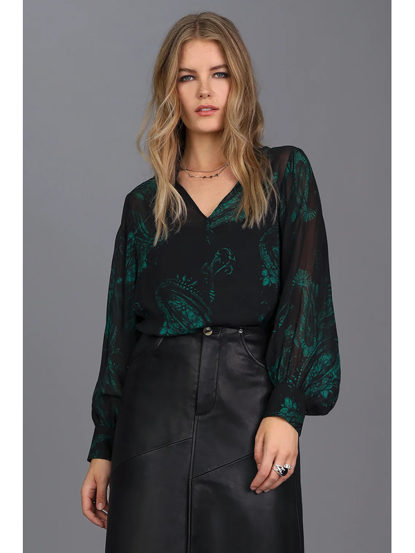 Storm Electric Paisley Top