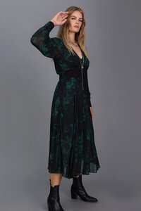 Storm Electric Paisley Dress