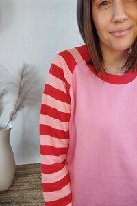 Mi Moso Maeve Stripe Sweat