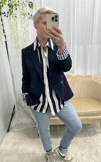 Seeking Lola Check Georgie Blazer