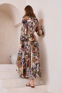 Iris Maxi Juliet Midi Dress