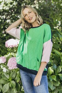 Elm Mazie Colour Block Sweat