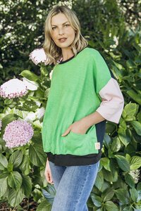 Elm Mazie Colour Block Sweat