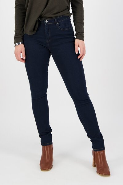 Vassalli Skinny Basket Weave Pocket Jean-new-Preen