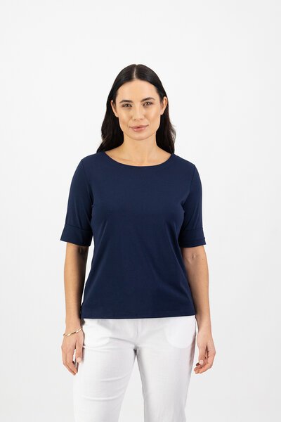 Vassalli Boat Neck Top-new-Preen