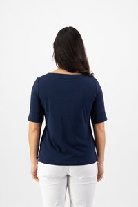 Vassalli Boat Neck Top