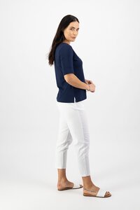 Vassalli Boat Neck Top