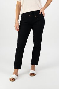 Vassalli Slim Ankle Grazer Elastic Waist Pant