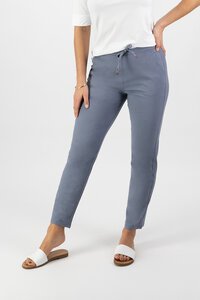 Vassalli Slim Ankle Grazer Elastic Waist Pant