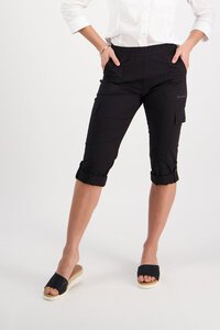 Vassalli Poplin Pull On Cargo Pant