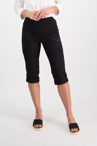 Vassalli Poplin Pull On Cargo Pant