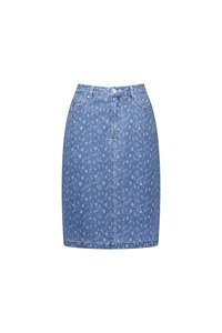 Vassalli Denim Skirt - Ditsy Floral