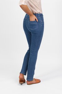 Vassalli Slim Leg Jean - Blue Hue