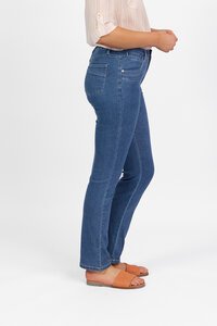 Vassalli Slim Leg Jean - Blue Hue