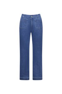 Vassalli Straight Leg Ankle Grazer Jean